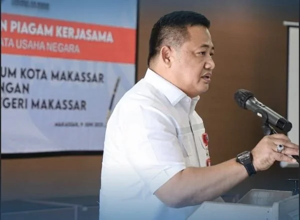Plt Dirut PDAM Makassar, Hamzah Ahmad (Dok : int).