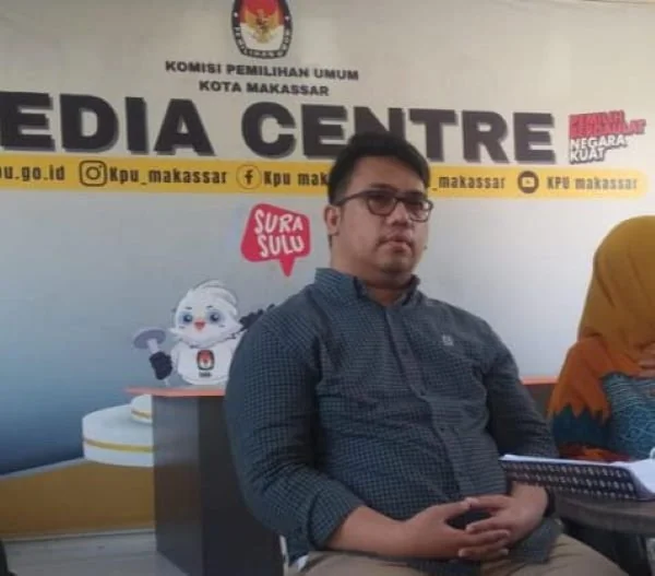 Ketua KPU Kota Makassar, Sulawesi Selatan, Muhammad Yasir Arafat.