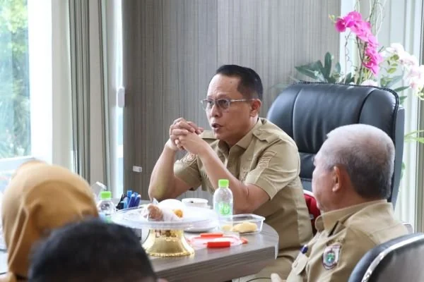 Rapat persiapan verifikasi dan asistensi usulan kegiatan kehutanan Dana Pengelolaan Lingkungan Hidup (dok:ist)