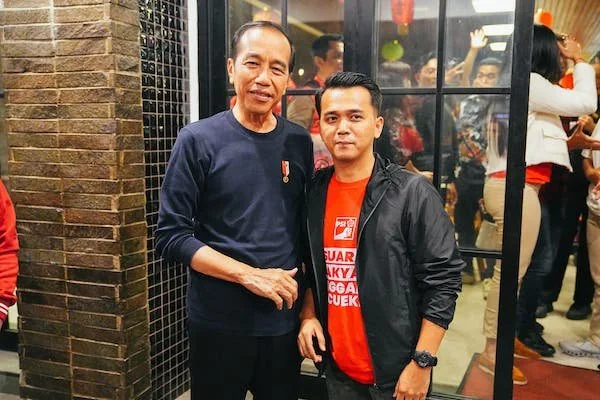 Benidiktus Papa Saat Bertemu Presiden Jokowi