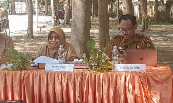 Kepala DBMBK Sulsel, Astina Abbas pada kegiatan Coffee Morning di Taman Pakui Sayang (Dok: Nofi KabarMakassar)