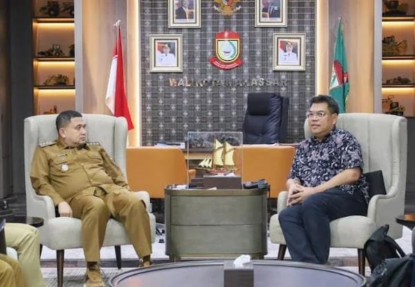 Pertemuan PSM dengan Wali Kota Makassar Munafri Arifuddin (Dok: KabarMakassar).