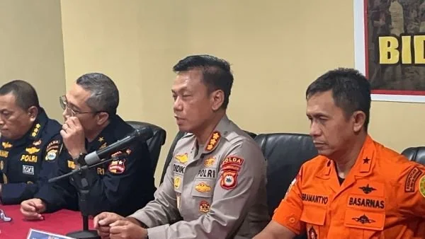 Konferensi Pers DVI Polda Sulsel. (Dok: Dwiki KabarMakassar)