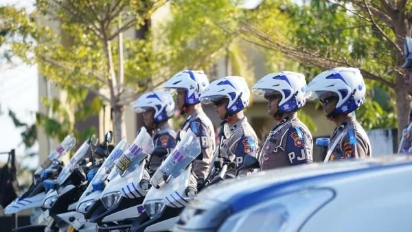 Patroli Yang digelar Polda Sulbar di Mamuju (Dok : Ist).