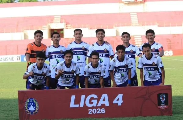 Squad Persimaju Mamuju yang dimainkan pada pertandingan melawan Unaaha FC. (Dok: Ist)