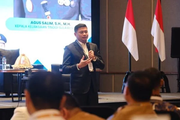 Bupati Gowa, Adnan Purichta Ichsan saat menghadiri Focus Group Discussion yang digelar oleh Kejati Sulsel (Dok : Ist).