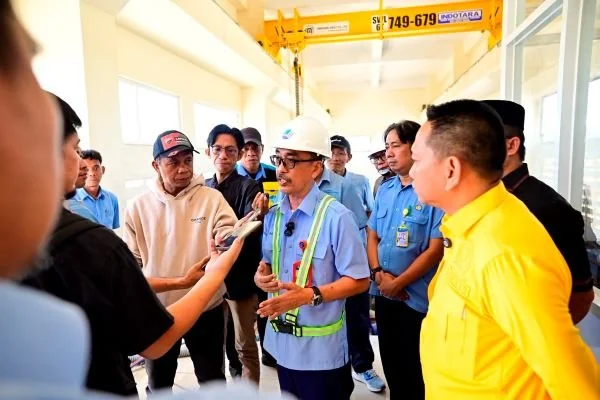 Komisi B DPRD Makassar Tinjau Intake Manggala. (Dok: Ist)