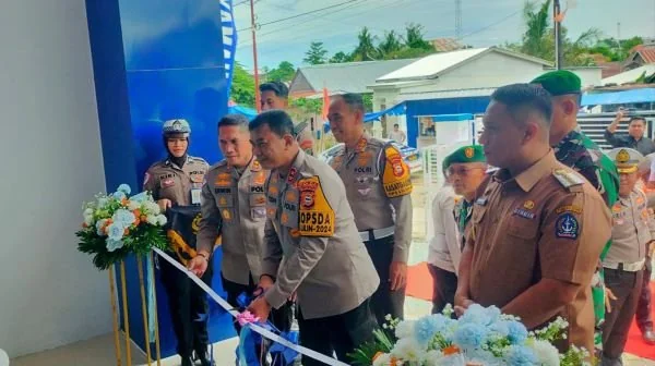 Peresmian gedung pelayanan BPKB Polres Bone (Dok: Ist).