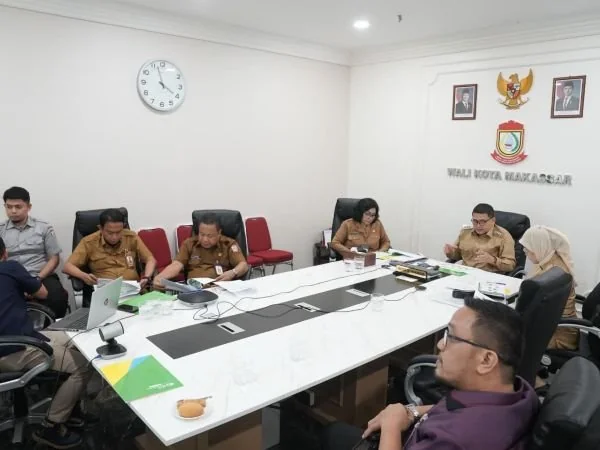 Walikota Makassar Munafri Arifuddin saat memaparkan materi dalam Wawancara Nasional Paritrana Award 2025, (Dok: Ist).