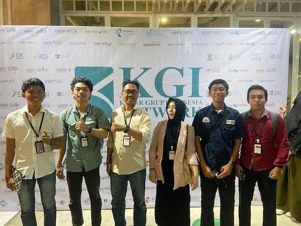 (Foto : Saat Mahasiswa Stiks Tamalanrea Menghadiri Kegiatan KabarMakassar )