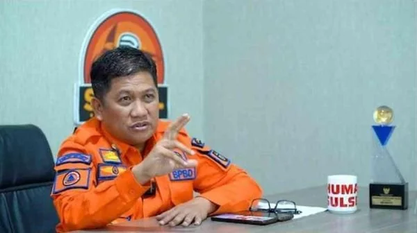 Kepala BPBD Sulsel, Amson Padolo (Dok: KabarMakassar.com)