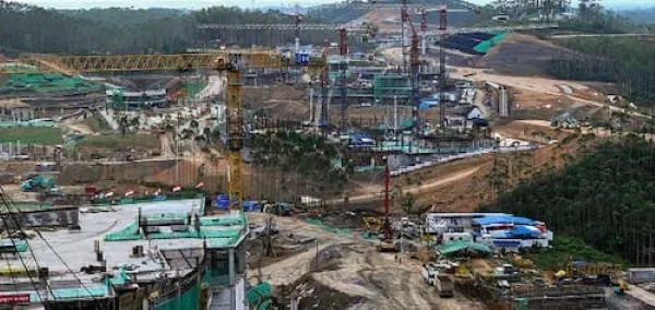 Pembangunan Ibu Kota Nusantara (IKN).