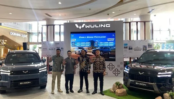 Wuling Eksion, SUV 7-seater pertama dengan EV dan PHEV di  Indonesia kini hadir di Makassar, usung semangat Exploring Family Journeys (Dok: Nofi KabarMakassar)