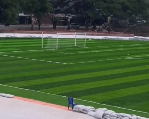 Penampakan Stadion Turate Jeneponto (Dok: Ist).