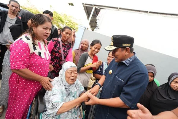 PJ Gubernur Sulbar saat berkunjung di Kasiwa tengah(dok:Ist)