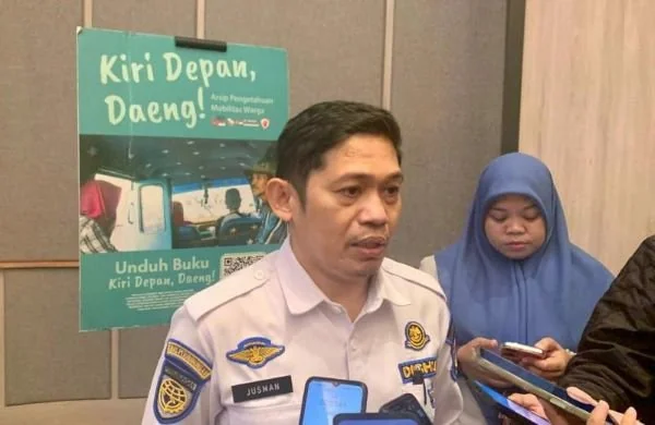 Kepala Bidang Angkutan Umum Dinas Perhubungan Makassar, Jusman, (Dok: Ist).