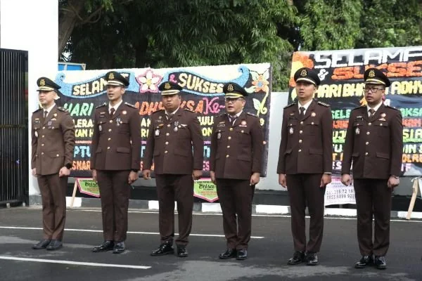 Kajari Bantaeng Upacara Peringatan Hari Bhakti Adhyaksa ke-64 (Dok : ist).
