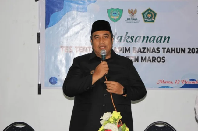 Bupati HAS Chaidir Syam Resmi Membuka Gelaran Uji Kompetensi Calon Pimpinan BAZNAS Kabupaten Maros 2023