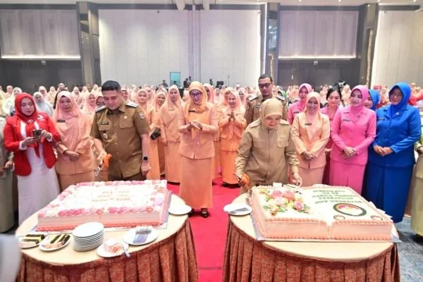 Suasana HUT DWP ke-26 Kota Makassar (Dok: Ist).