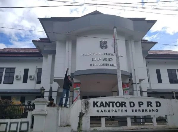 Gedung DPRD Kabupatern Enrekang, Sulawesi Selatan.