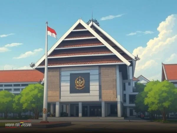 Ilustrasi Kantor Gubernur Sulsel (Dok: KabarMakassar).