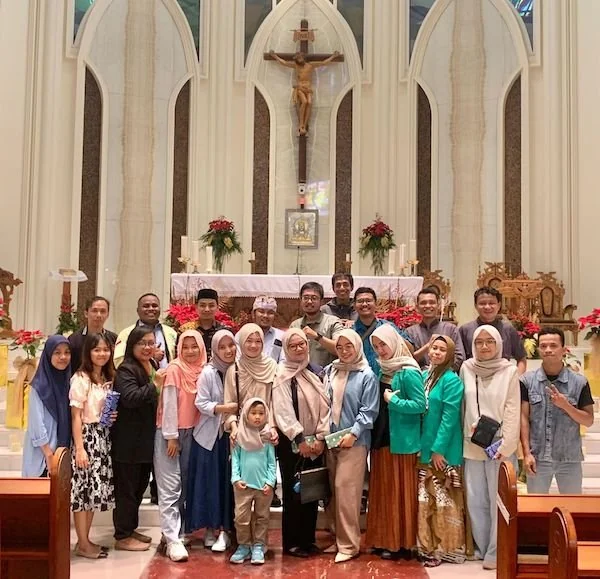 open house Gereja Katolik Paroki Kristus Raja Andalas Makassar (Dok:Ist)