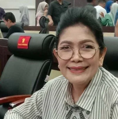Marji Rumpak Legislator perempuan dari partai Hanura terpilih sebagai anggota DPRD Sulsel periode 2024-2029