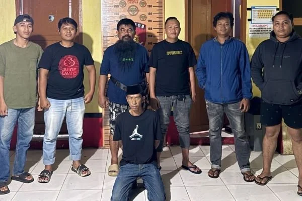 Seorang Residivis yang berhasil diamankan Resmob Polresta Mamuju (Dok : Ist).