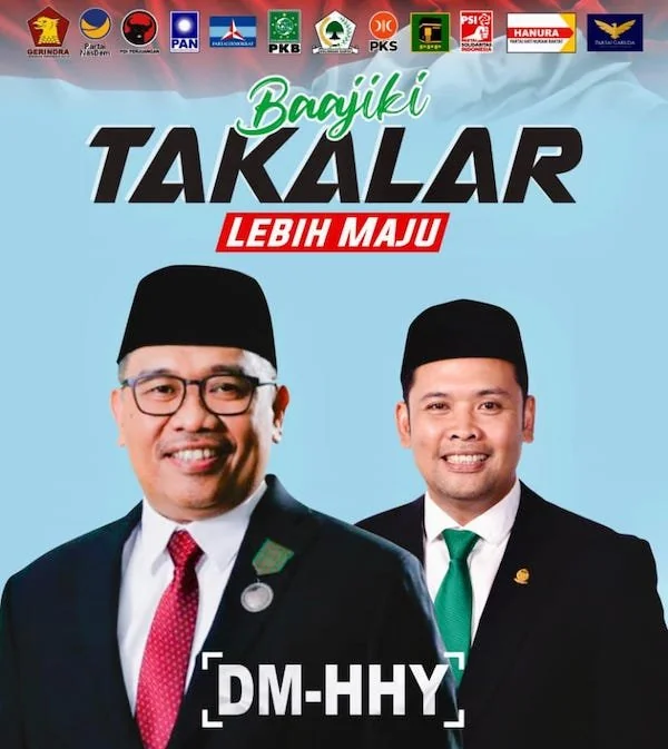 pasangan Bacalon bupati takalar
