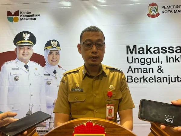 Sekretaris Kota (Sekkot) Makassar, Andi Zulkifly Nanda, (Dok: Kabar Makassar).