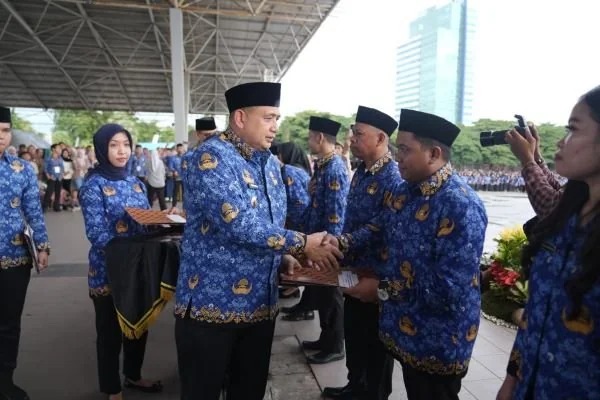 Pelantikan PPPK Kota Makassar (Dok: Ist).