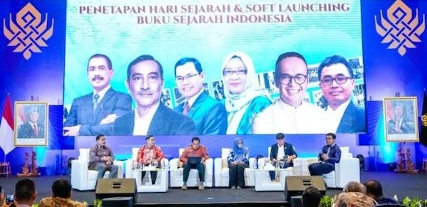Peluncuran Buku Penulisan Ulang Sejarah Indonesian, (Dok: Ist).