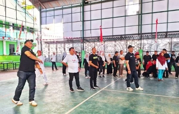 Pembukaan lomba dan pertandingan dalam rangka memeriahkan HUT ke-80 Kemerdekaan Republik Indonesia oleh Kemenag Sulsel (Dok : Ist).