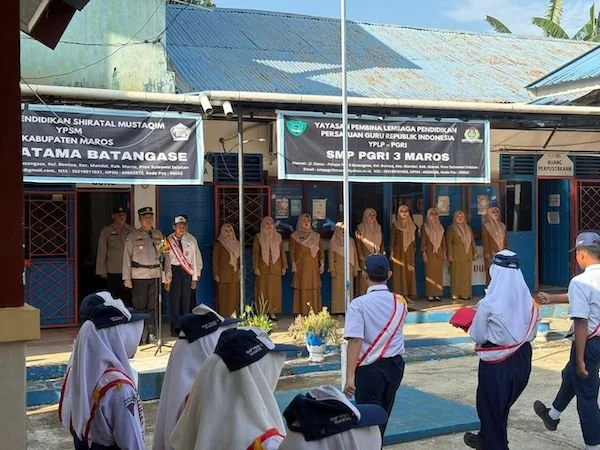 kegiatan Police Goes To School di Kabupaten Maros (Dok: Ist)