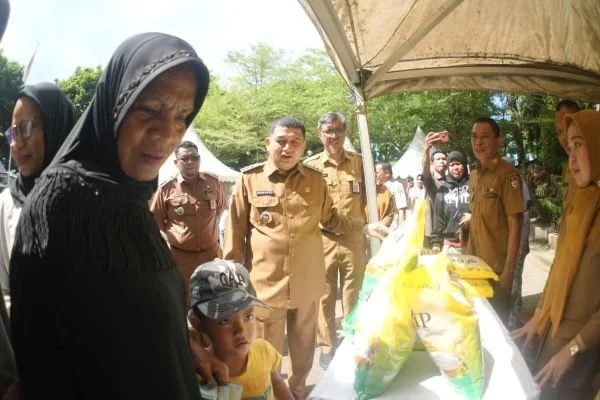 Gerakan Pangan Murah (GPM) di Makassar (Dok: Ist).