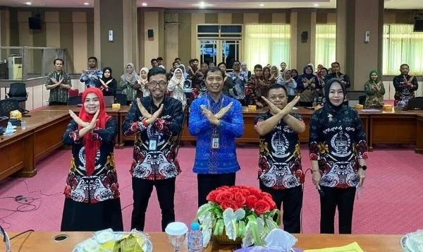 BSSN dan Diskominfo SP Sulsel pada literasi digital cyber security di Kantor Gubernur Sulsel (Dok: Int).