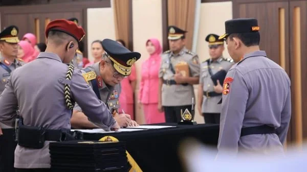 Kegiatan Sertijab yang dipimpin oleh Kapolri, Jenderal Pol Listyo Sigit Prabowo di Jakarta (Dok:Ist)