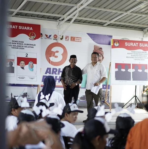 Calon Wakil Bupati Luwu Rahmat nomor urut 3. Dok ist