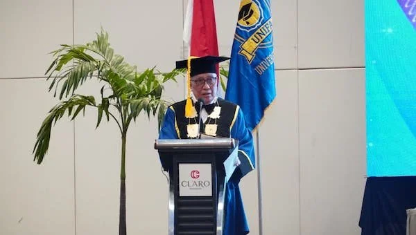 Rektor Universitas Fajar, Dr. Muliyadi Hamid, SE., M.Si.