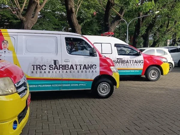 Penampakan Unit Kendaraan Operasional Tim Reaksi Cepat (TRC) Saribattang, (Dok: Sinta KabarMakassar).