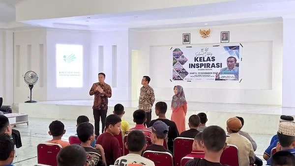 Suasana Kunjungan Kerja ke Sekolah Rakyat di SMP Negeri 23 Makassar, (Dok: Ist).