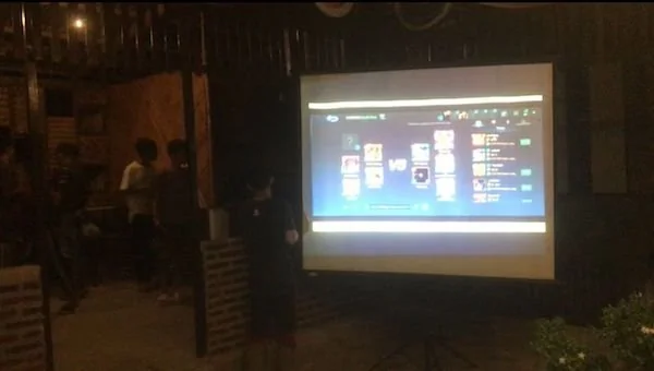 Turnamen Mobile Legend yang di gelar pemuda Rangas(dok: Aldy)