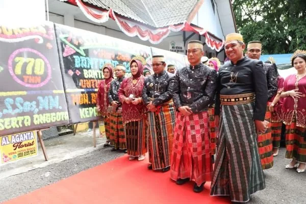 Pj Gubernur Sulsel, Prof. Zudan Arif Fakrulloh saat menghadiri HUT Bantaeng ke 770 (Dok : Ist).