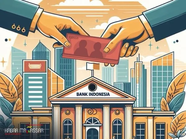 Ilustrasi Bank Indonesia (Dok : KabarMakassar).