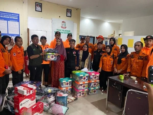 Pengungsian Banjir di Makassar (Dok: Ist).