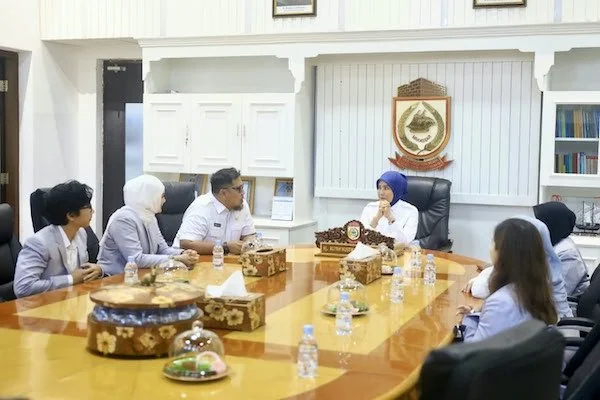 Audiensi Wakil Wali Kota Makassar dengan ASKLIN Sulawesi Selatan (Dok: Ist).