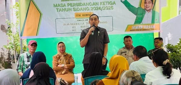 Ketua Fraksi Partai Persatuan Pembangunan (PPP) DPRD Kota Makassar, Irwan Hasan, (Dok: Ist).
