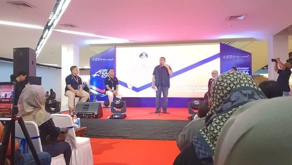 Wali Kota Makassar, Munafri Arifuddin saat Memberikan Sambutan di MHM 2026 (Dok: Ist).