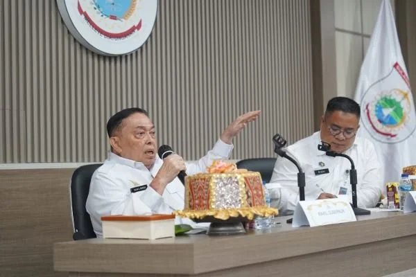Wagub Sulbar saat bertemu Direktur Kerjasama dan Kemitraan BGN (Dok : Ist).