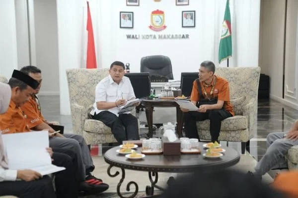 Audiensi Sekolah Islam Athirah dengan Wali Kota Makassar Munafri Arifuddin, (Dok: Ist).